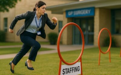GP practice managers jumping through hoops