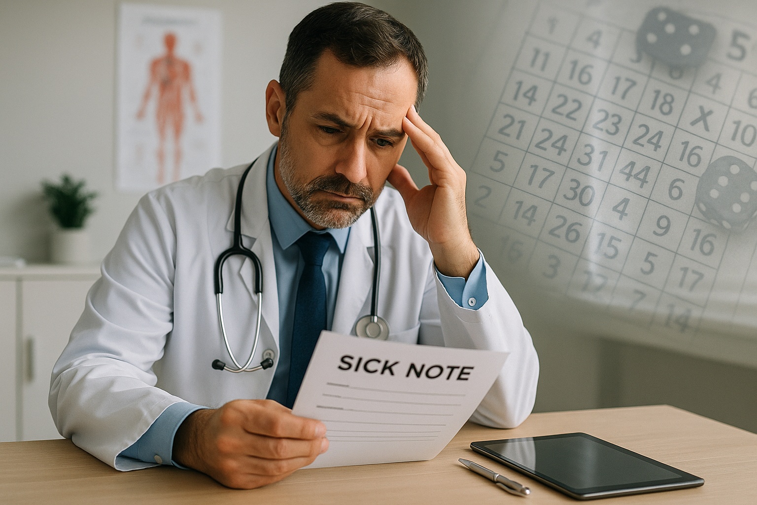 gp sickness absence